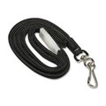 Pen2Paper Breakaway Lanyard; with Hook; 36 in.; Black PE686743